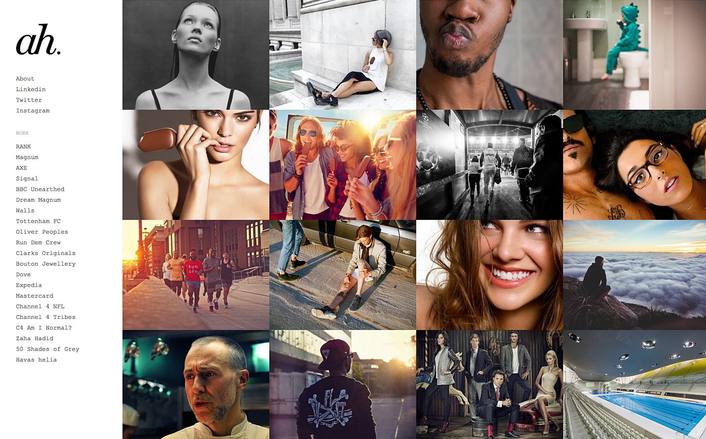 Portfolio of Ant Hurlstone