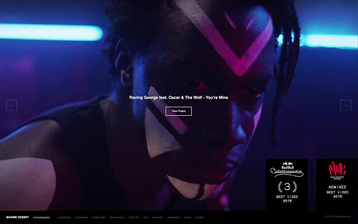 Portfolio of Maxime Desmet