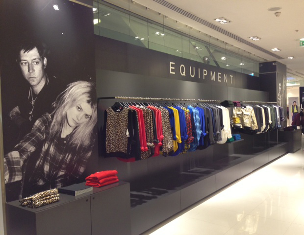 Corner de Equipment en La Galeria Lafayette, París