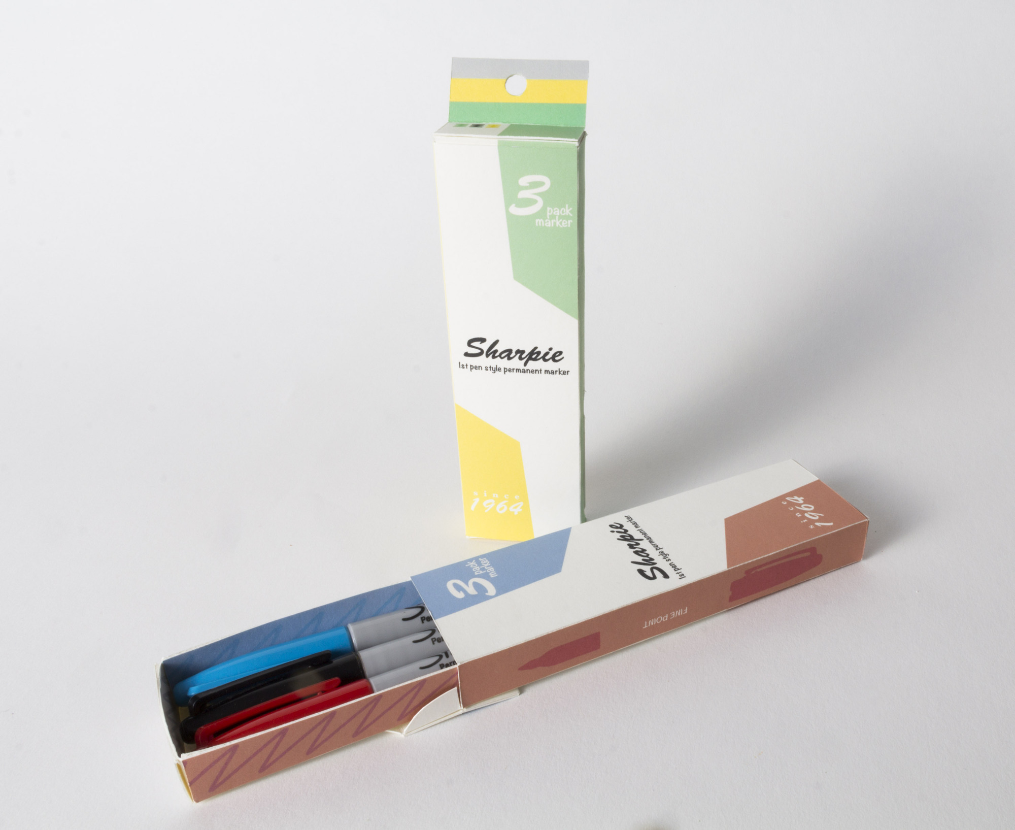 Retro Sharpie Packaging - Nick Oleksak
