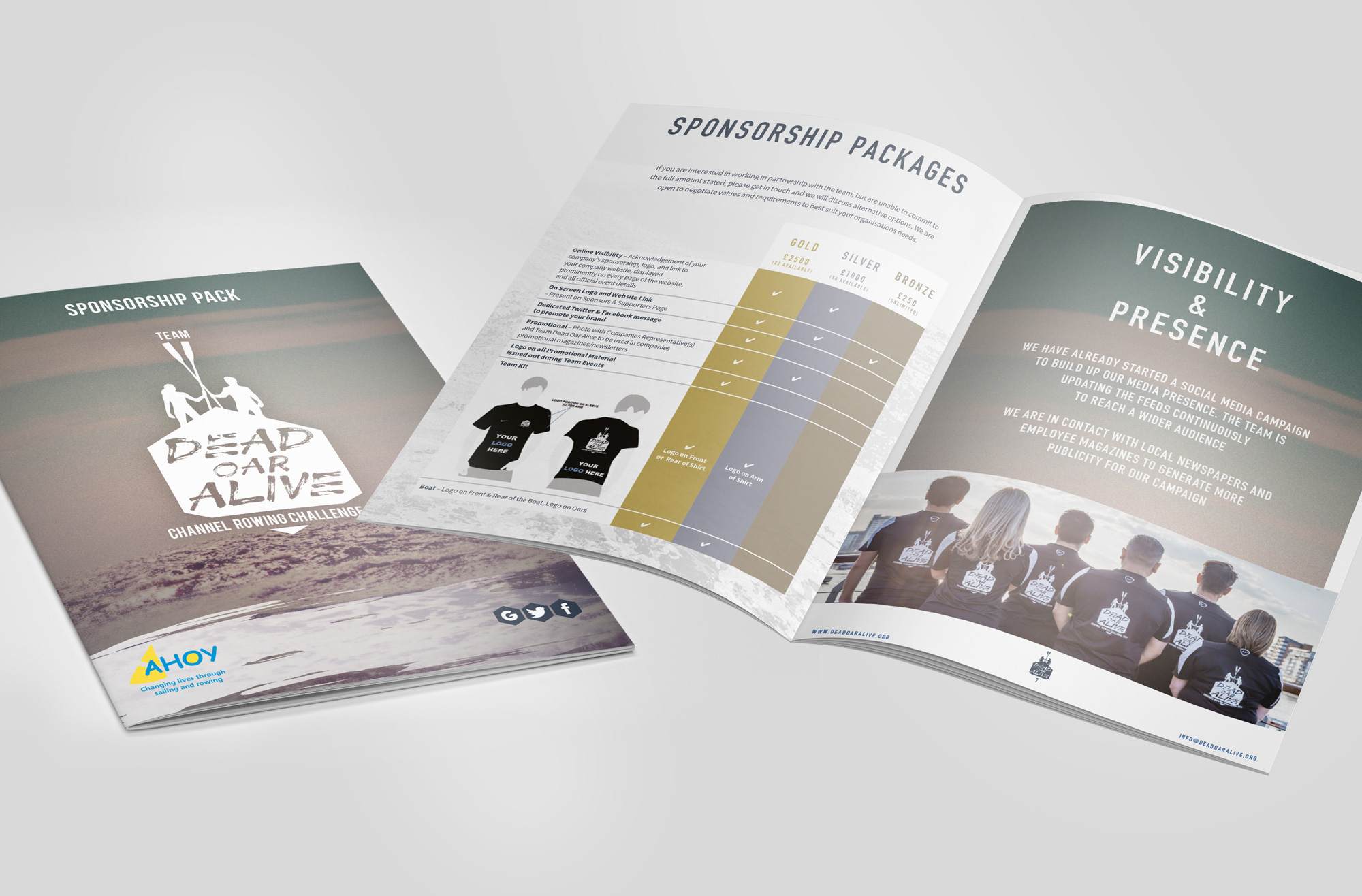 Channel Rowing Challenge / Sponsorship Pack - Maven Creative ...
