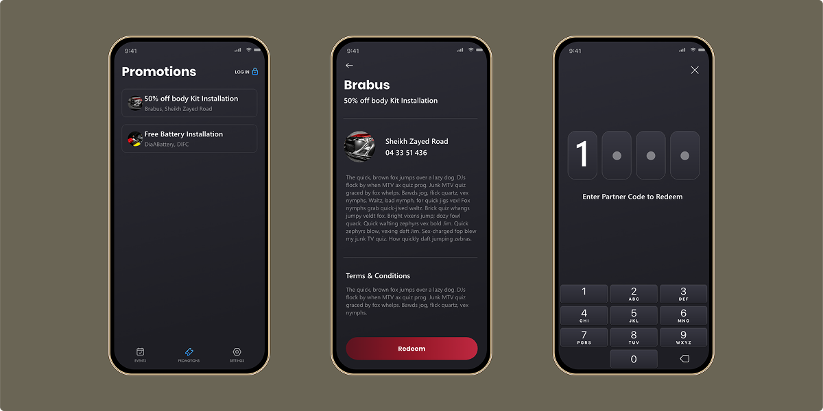 iOS custom UI using UIKit for promo codes iOS custom UI using UIKit for promo codes