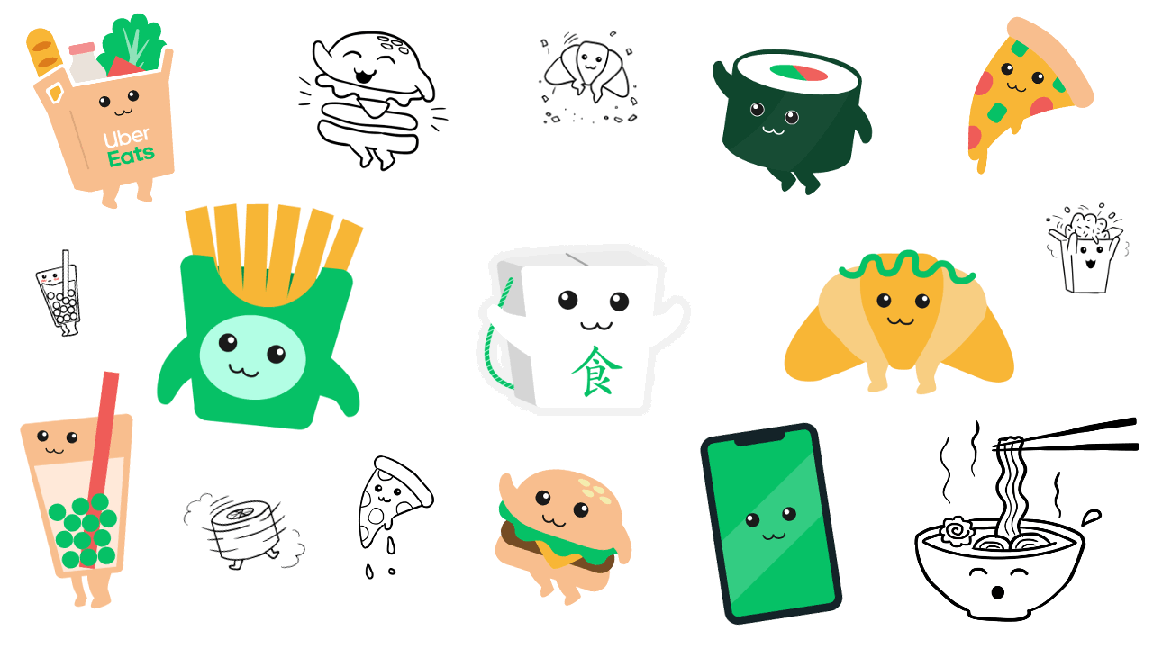 Uber Eats: Animated Video Templates