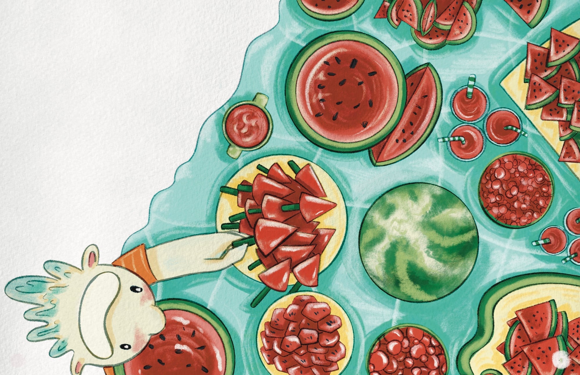 The Watermelon Festival on Planet Mars.