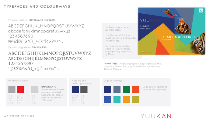 Yuukan conference branding