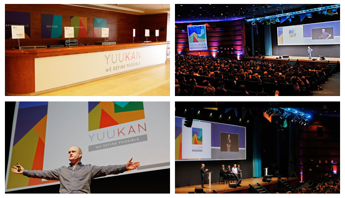 Yuukan conference branding