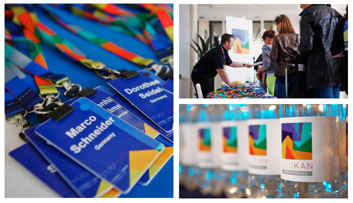 Yuukan conference branding