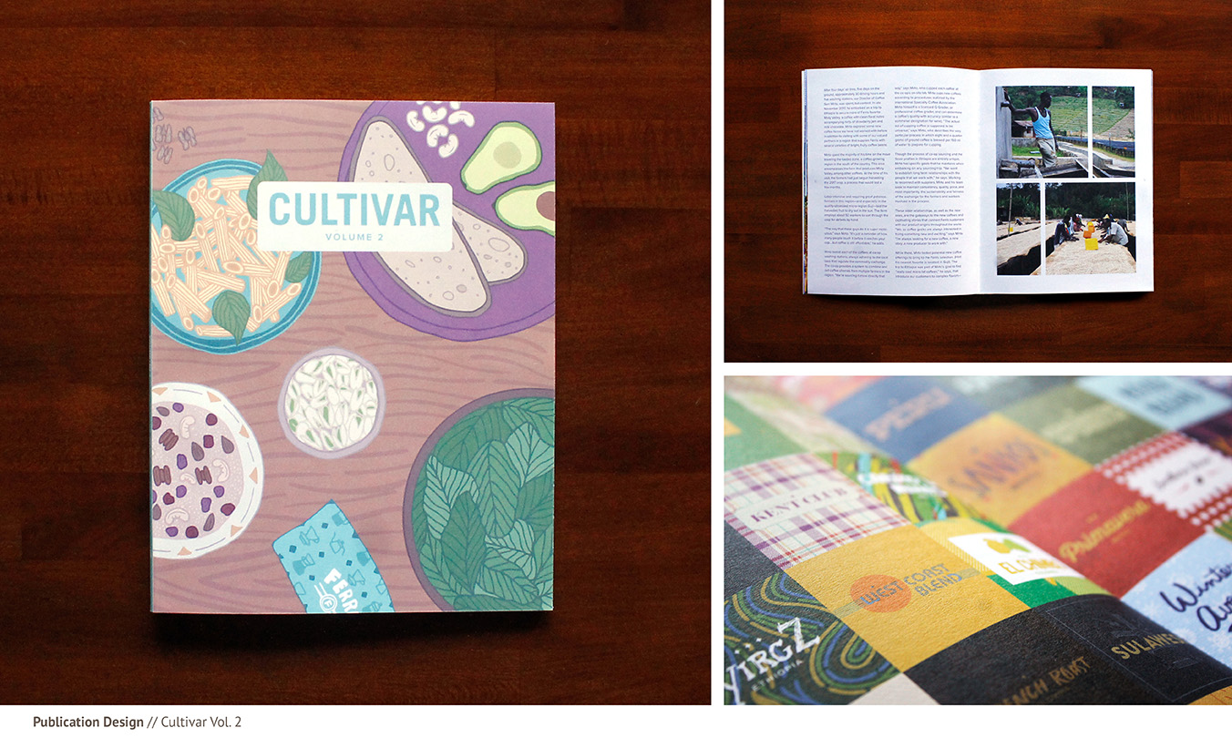 Publication Design -- Cultivar Vol. 1+2