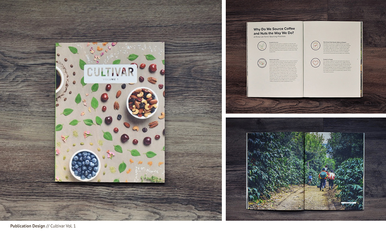 Publication Design -- Cultivar Vol. 1+2