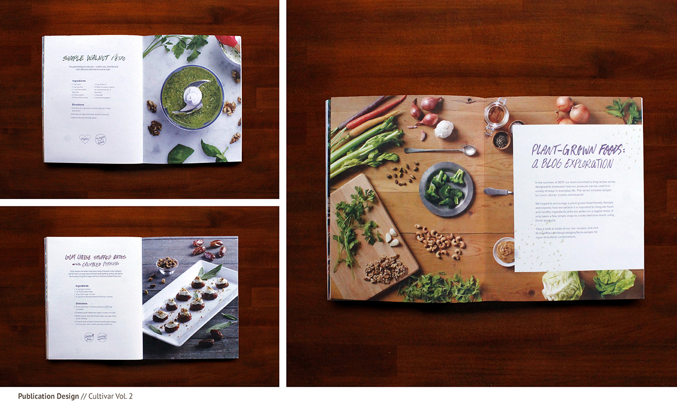Publication Design -- Cultivar Vol. 1+2