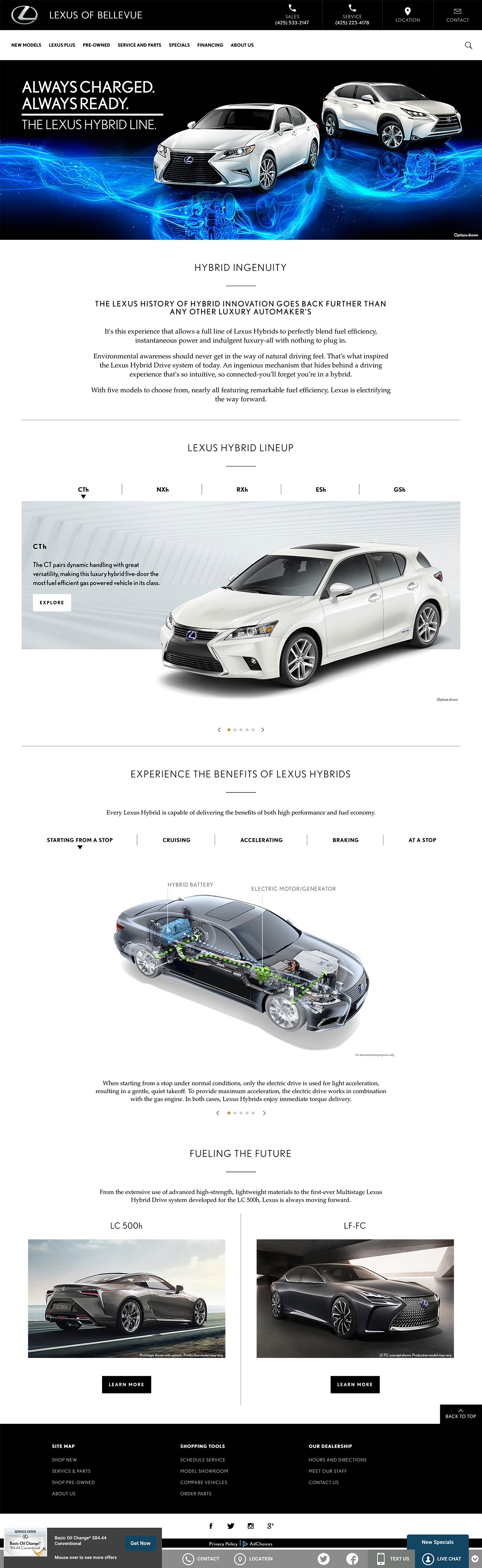 Lexus Hybrid Line