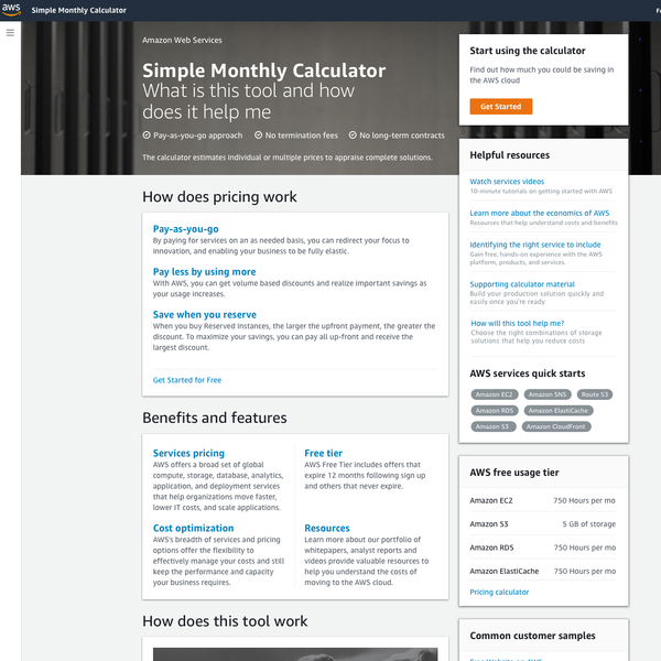 Aws pricing calculator redesign claudio