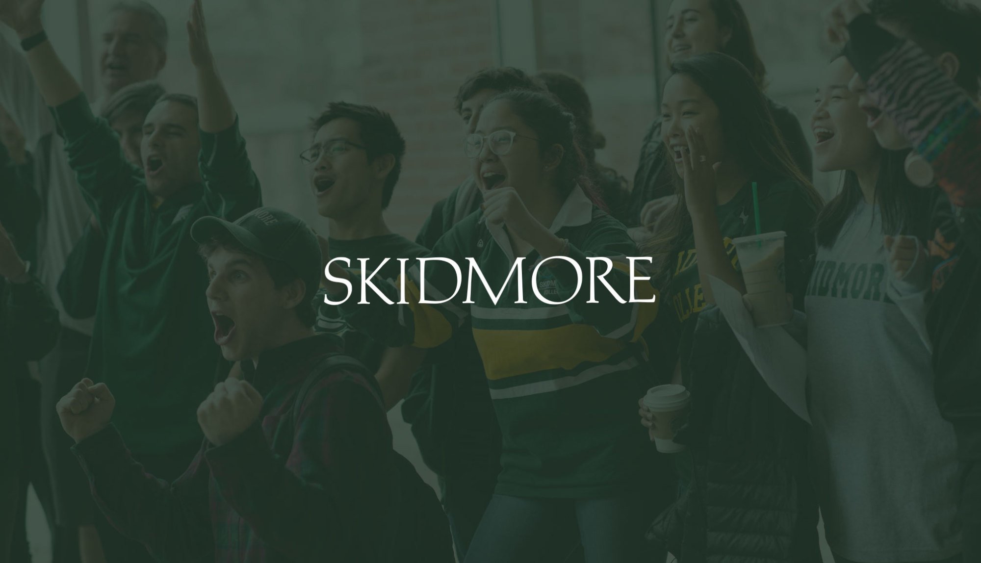 Skidmore University web redesign