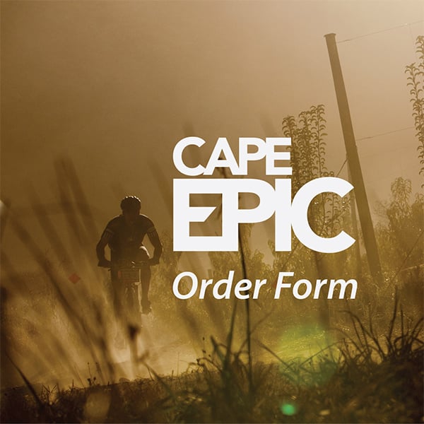 Cape Epic 2015 Order Form