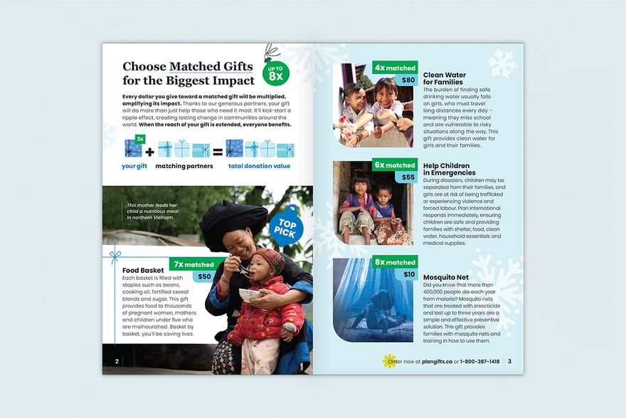 202324 Gifts of Hope catalogues meghan d’mello / designer / illustrator