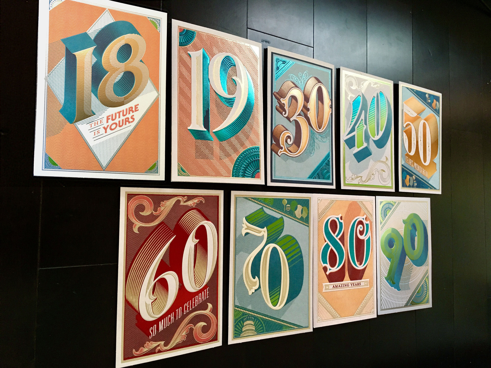 Hallmark Birthday Milestone Collection - Cory Say