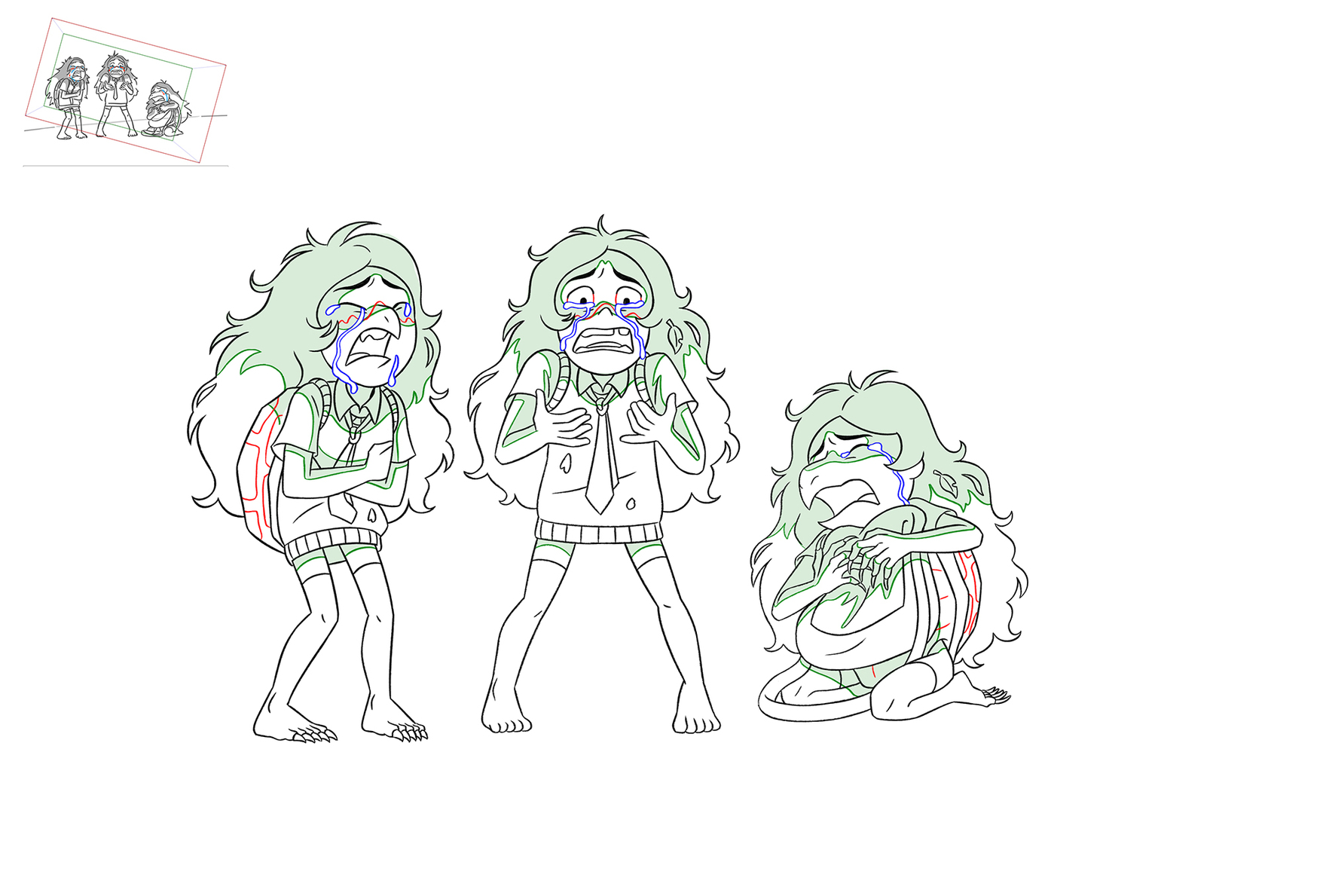 Infinity Train Character Design (Cartoon Network) - Megan Phonesavanh ...