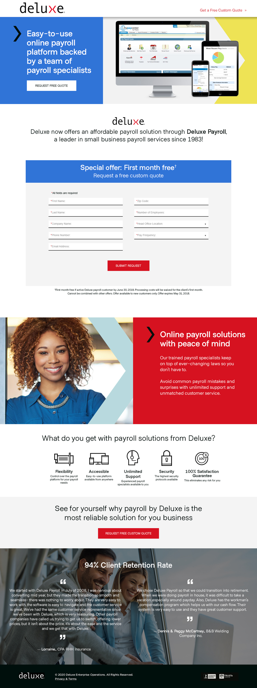 Deluxe Affiliate Program Page Layout Designs - The Design Layer