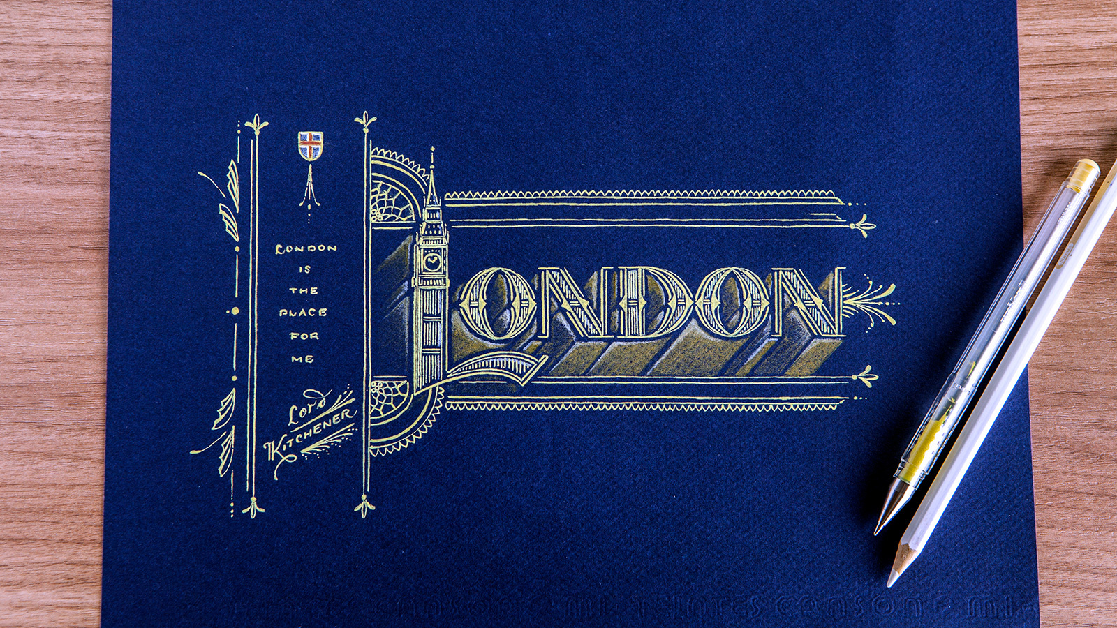 Type London Lettering London Lettering - Alcázar Pagán